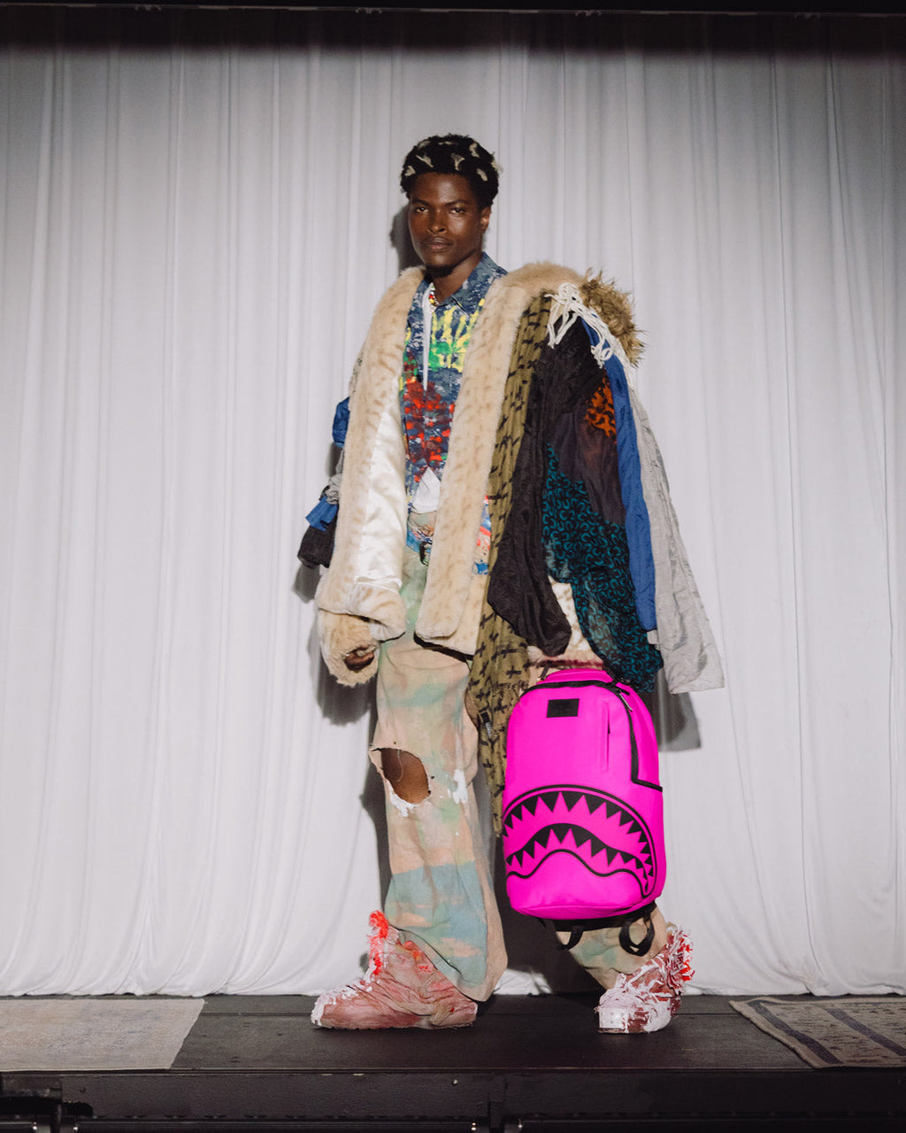 Limited Edition SHARK CENTRAL 2 PINK CODE BACKPACK