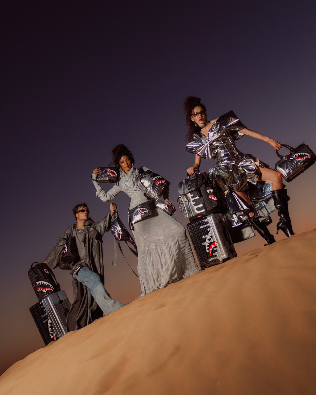 Limited Edition CHROME SPECTRE SAVVY CROSSBODY