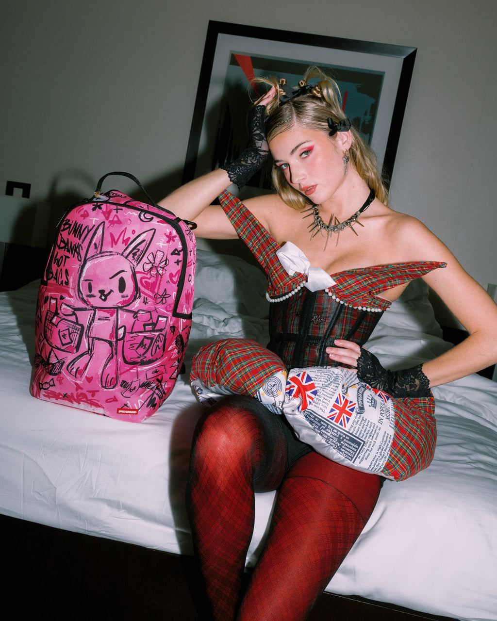 Limited Edition BUNNY BANKS - MONEY BOUNCE BACKPACK