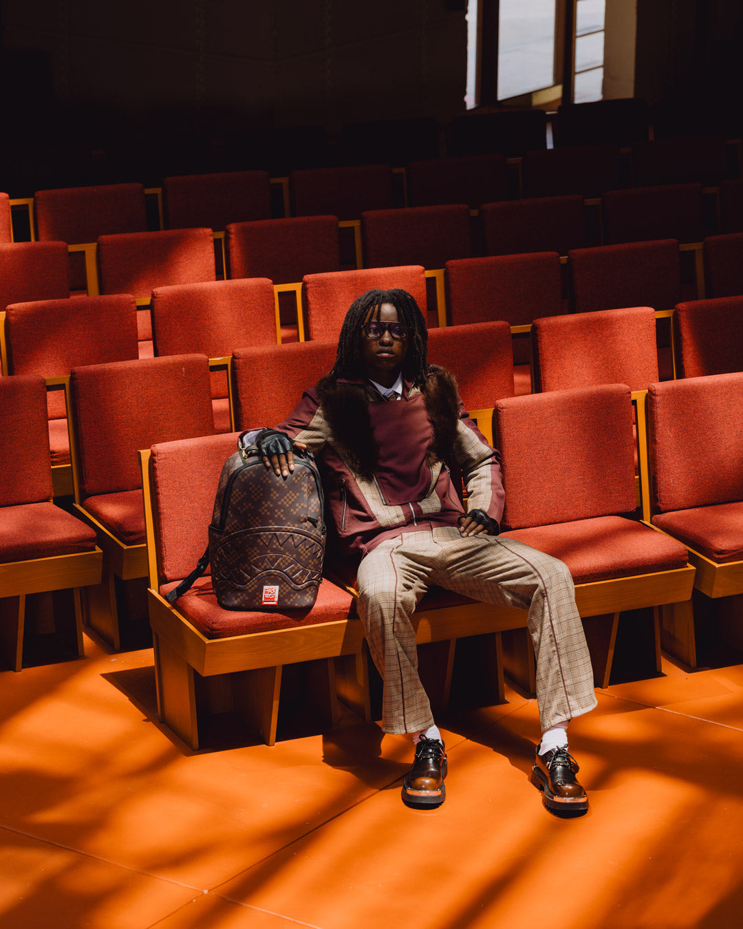 Limited Edition FRANK LLOYD WRIGHT COLLAB IMPERIAL SQUARES DLXSV BACKPACK