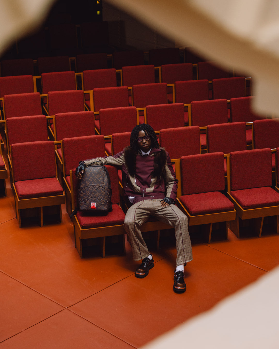 Limited Edition FRANK LLOYD WRIGHT COLLAB IMPERIAL SQUARES DLXSV BACKPACK