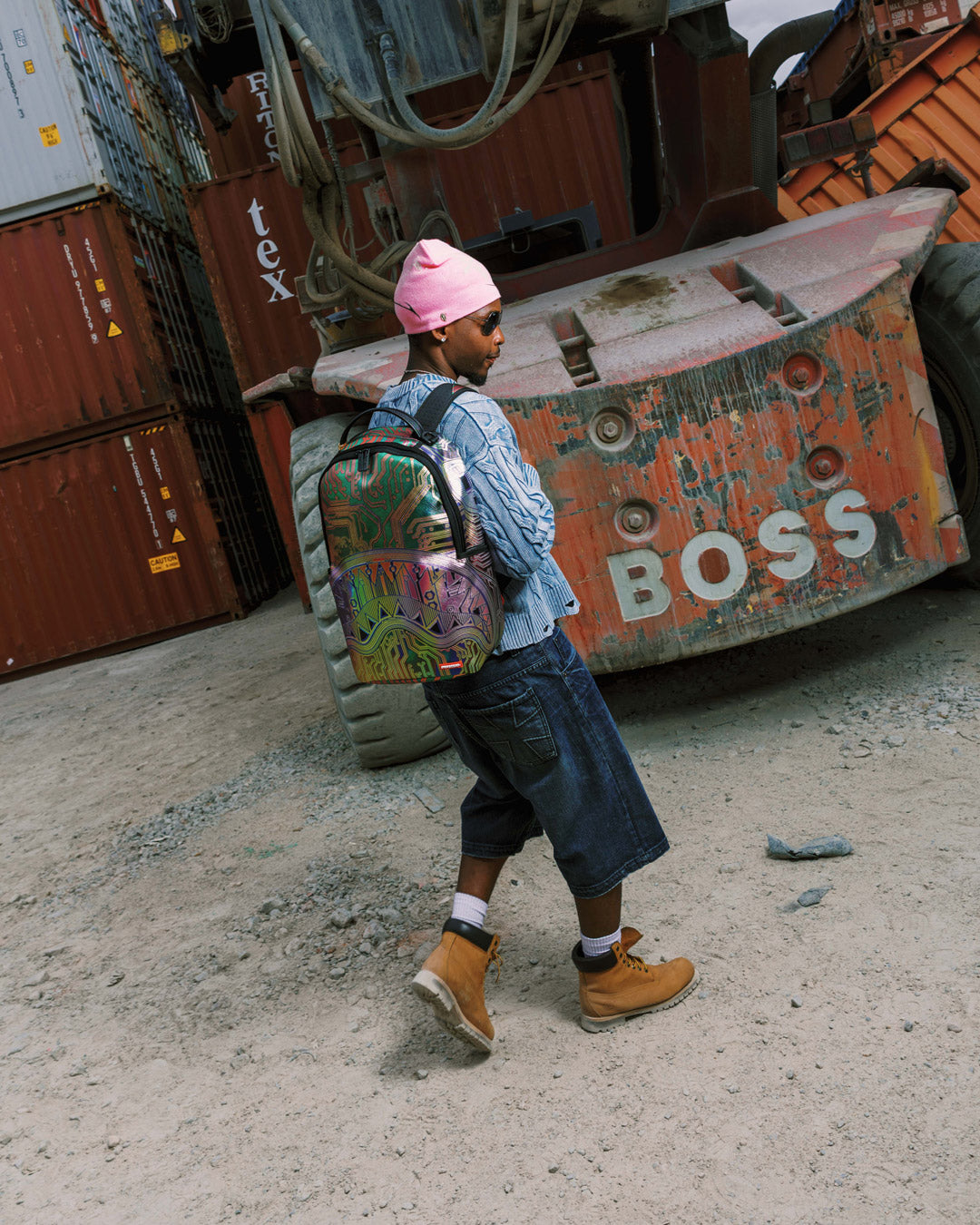 Limited Edition CIRCUIT BOARD MAGNETIC GRID BACKPACK