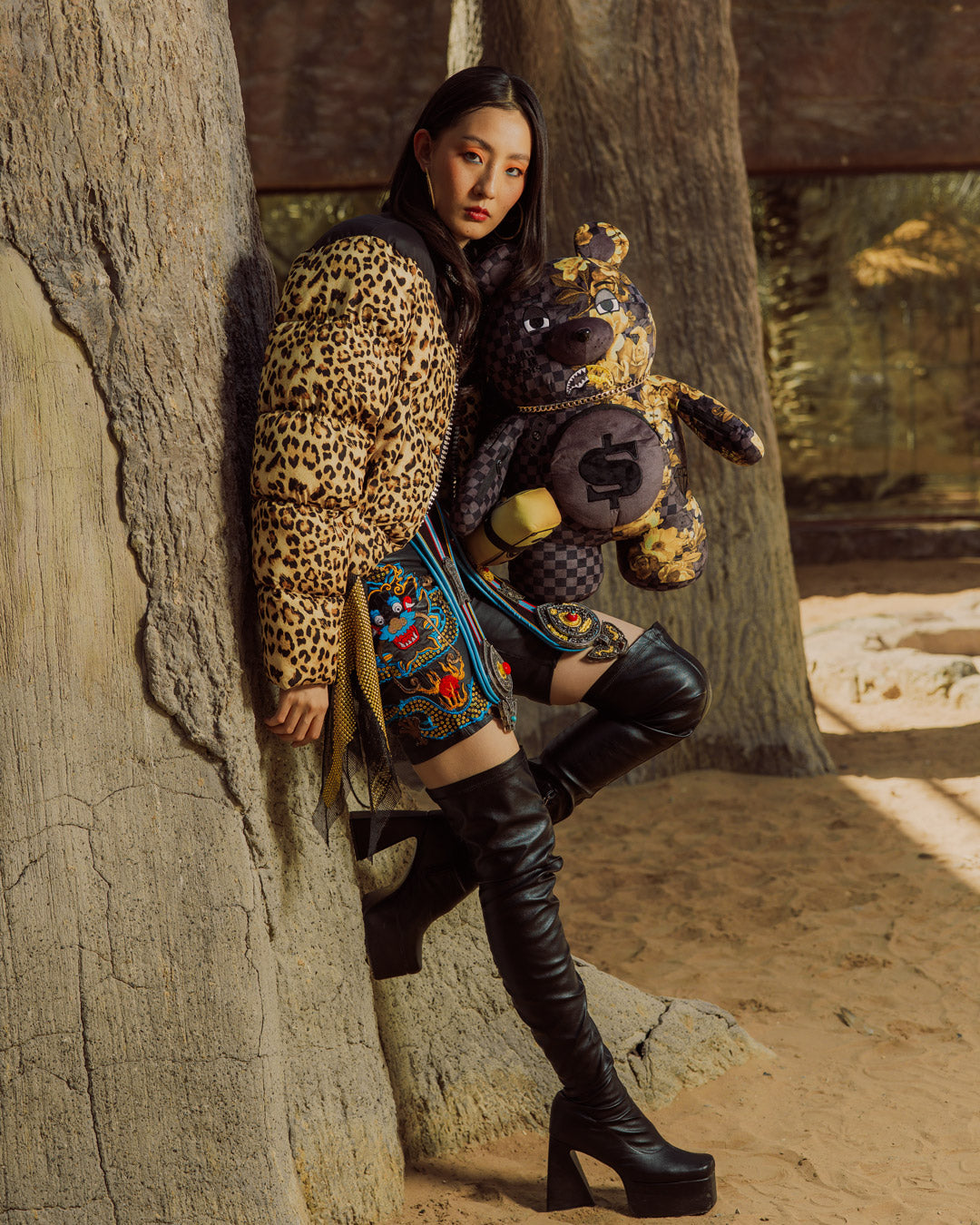 Limited Edition BILLIONAIRE BLOOM MONEYBEAR BACKPACK