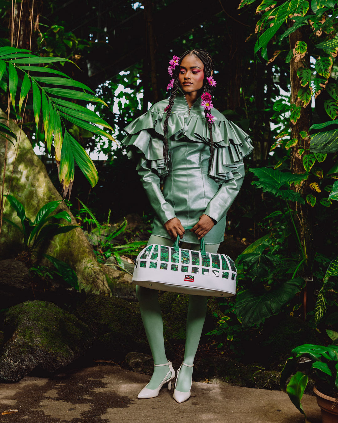 Limited Edition NEW YORK BOTANICAL GARDEN COLLAB - GLASS HOUSE DUFFLE