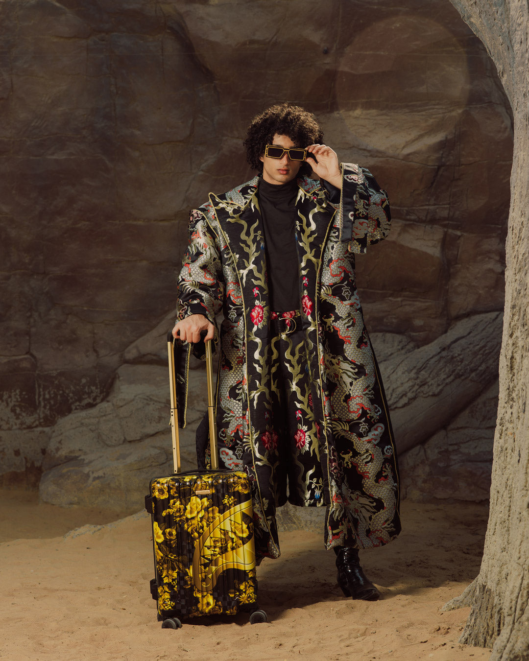 Limited Edition BILLIONAIRE BLOOM CARRY-ON LUGGAGE
