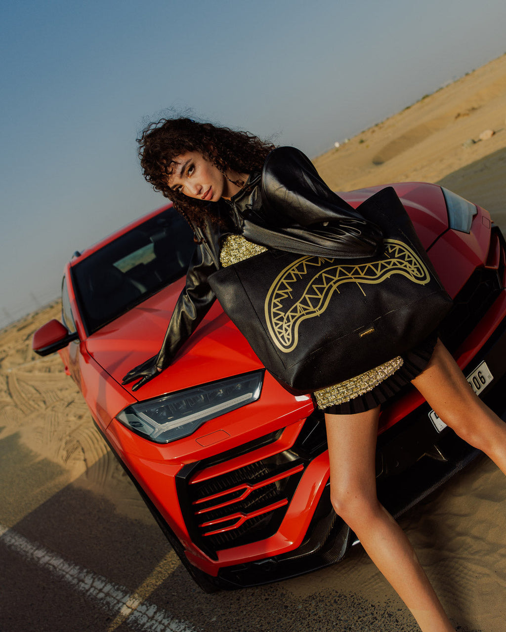 Limited Edition GOLD FANG BEACH TOTE