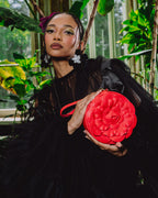 Limited Edition NEW YORK BOTANICAL GARDEN COLLAB - CRIMSON BLOOM SHOULDER BAG
