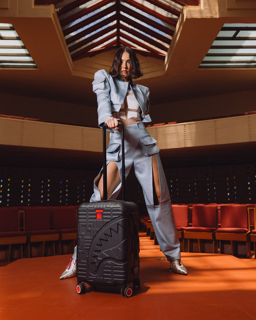 Limited Edition FRANK LLOYD WRIGHT COLLAB HARD SHELL LUGGAGE