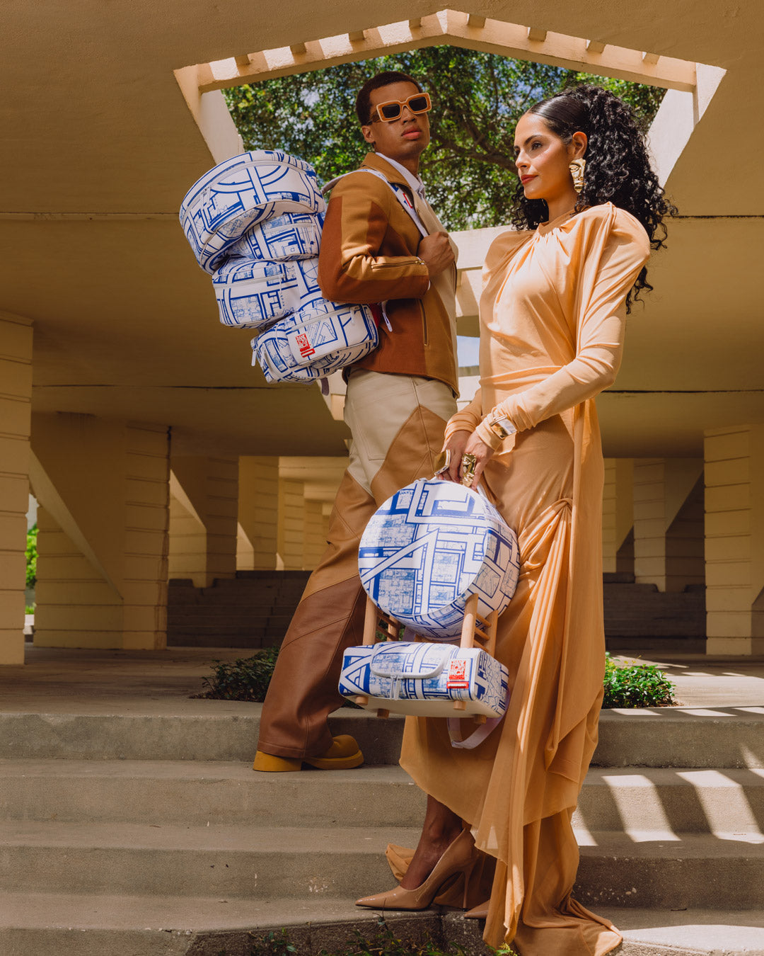 Limited Edition FRANK LLOYD WRIGHT COLLAB DENDRIFORM BACKPACK