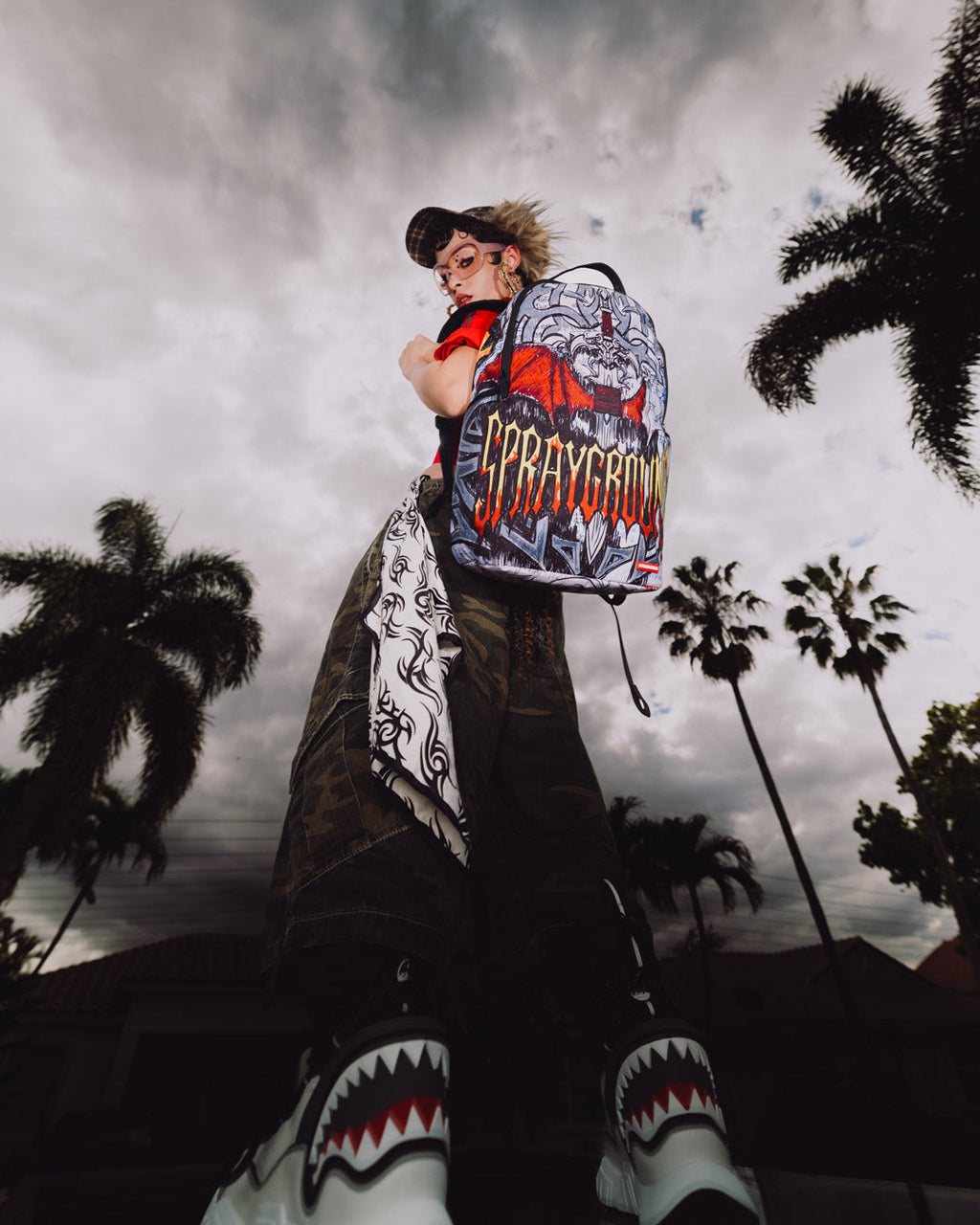 Limited Edition SPRAYGROUND METAL LOGO BACKPACK