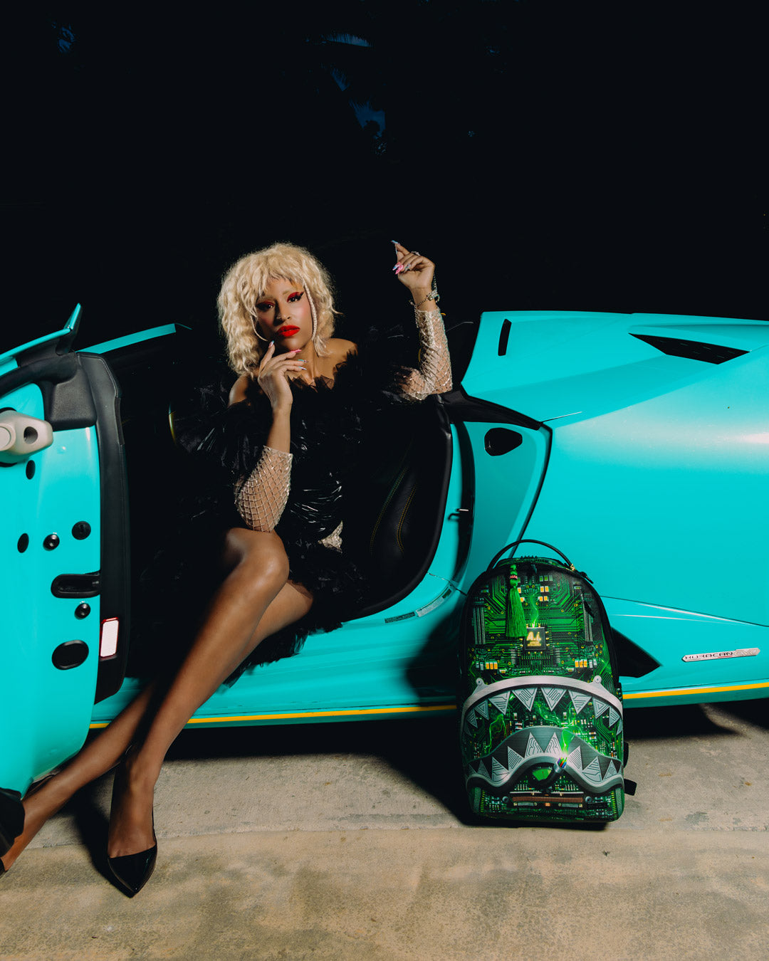 Limited Edition A.I. AFRICAN INTELLIGENCE REWIRED & INSPIRED BACKPACK - SANDFLOWER COLLAB