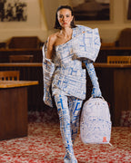 Limited Edition FRANK LLOYD WRIGHT COLLAB ARCHITECTURAL DRAWING BACKPACK