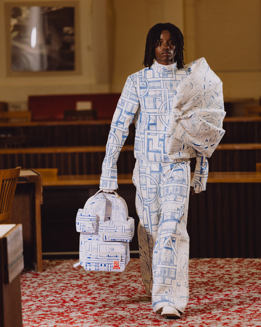 Limited Edition FRANK LLOYD WRIGHT COLLAB BREAKING THE BOX BACKPACK