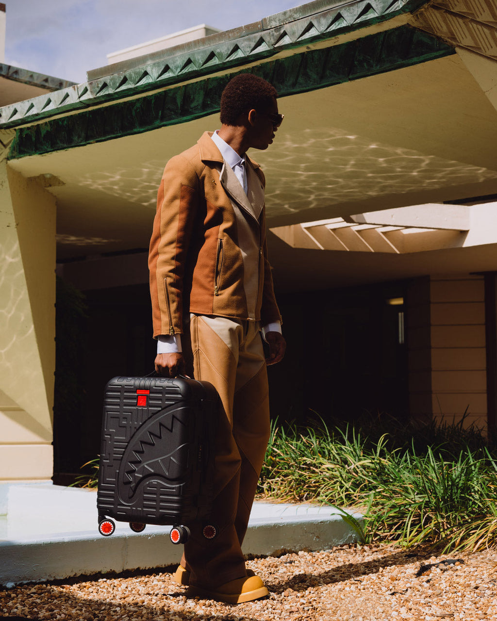 Limited Edition FRANK LLOYD WRIGHT COLLAB HARD SHELL LUGGAGE