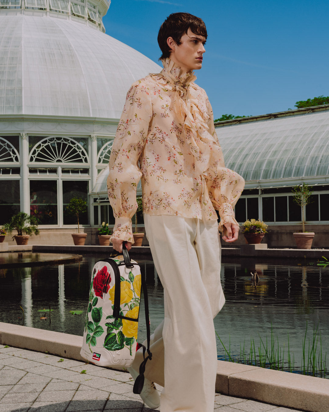 Limited Edition NEW YORK BOTANICAL GARDEN COLLAB - ROSE GARDEN BACKPACK