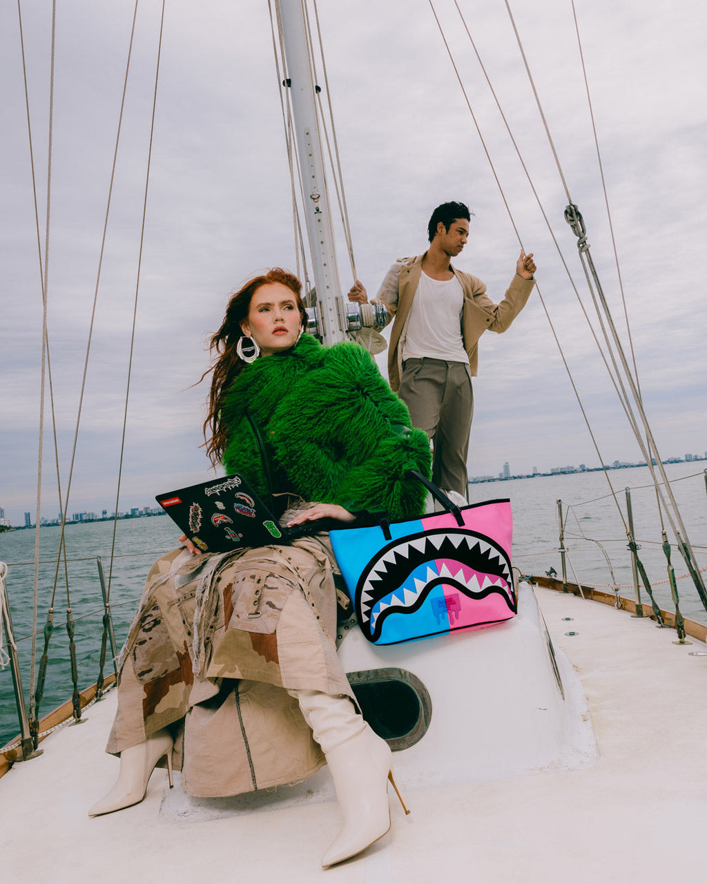 Limited Edition CANDY CLASH SHARK CENTRAL TOTE