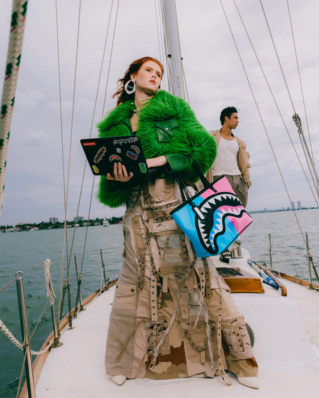 Limited Edition CANDY CLASH SHARK CENTRAL TOTE