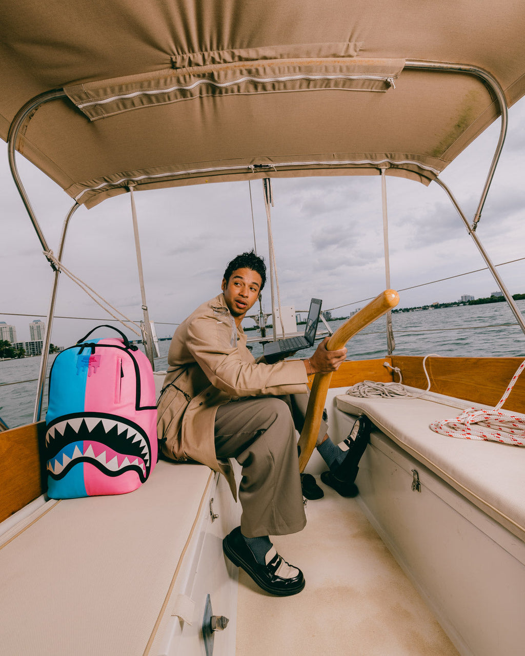 Limited Edition CANDY CLASH SHARK CENTRAL BACKPACK