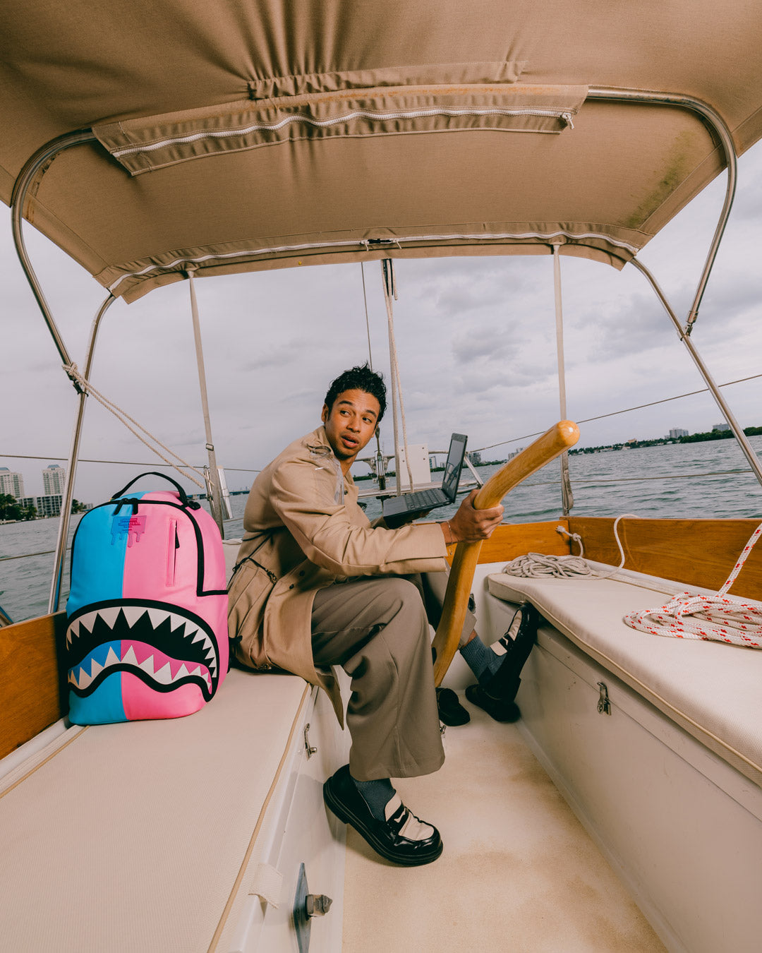 Limited Edition CANDY CLASH SHARK CENTRAL BACKPACK
