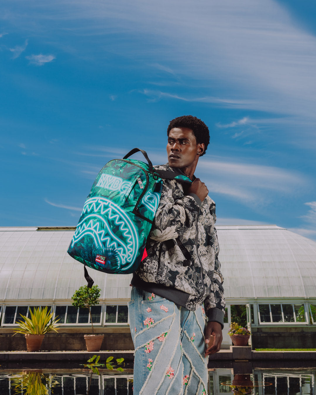 Limited Edition NEW YORK BOTANICAL GARDEN COLLAB - NEON BOTANICA BACKPACK