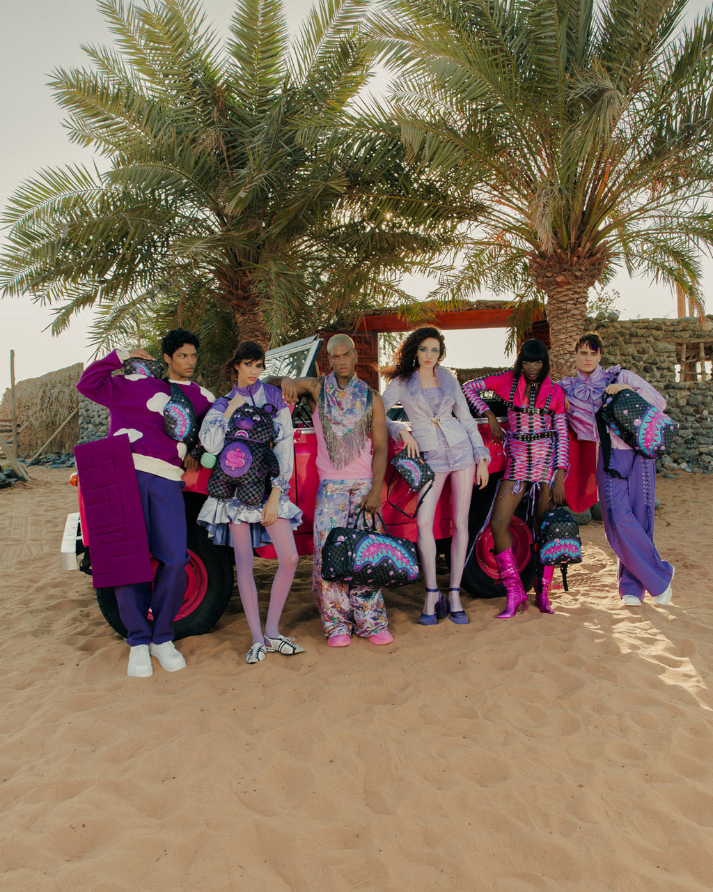 Limited Edition PURPLE SLIME SHARK BACKPACK