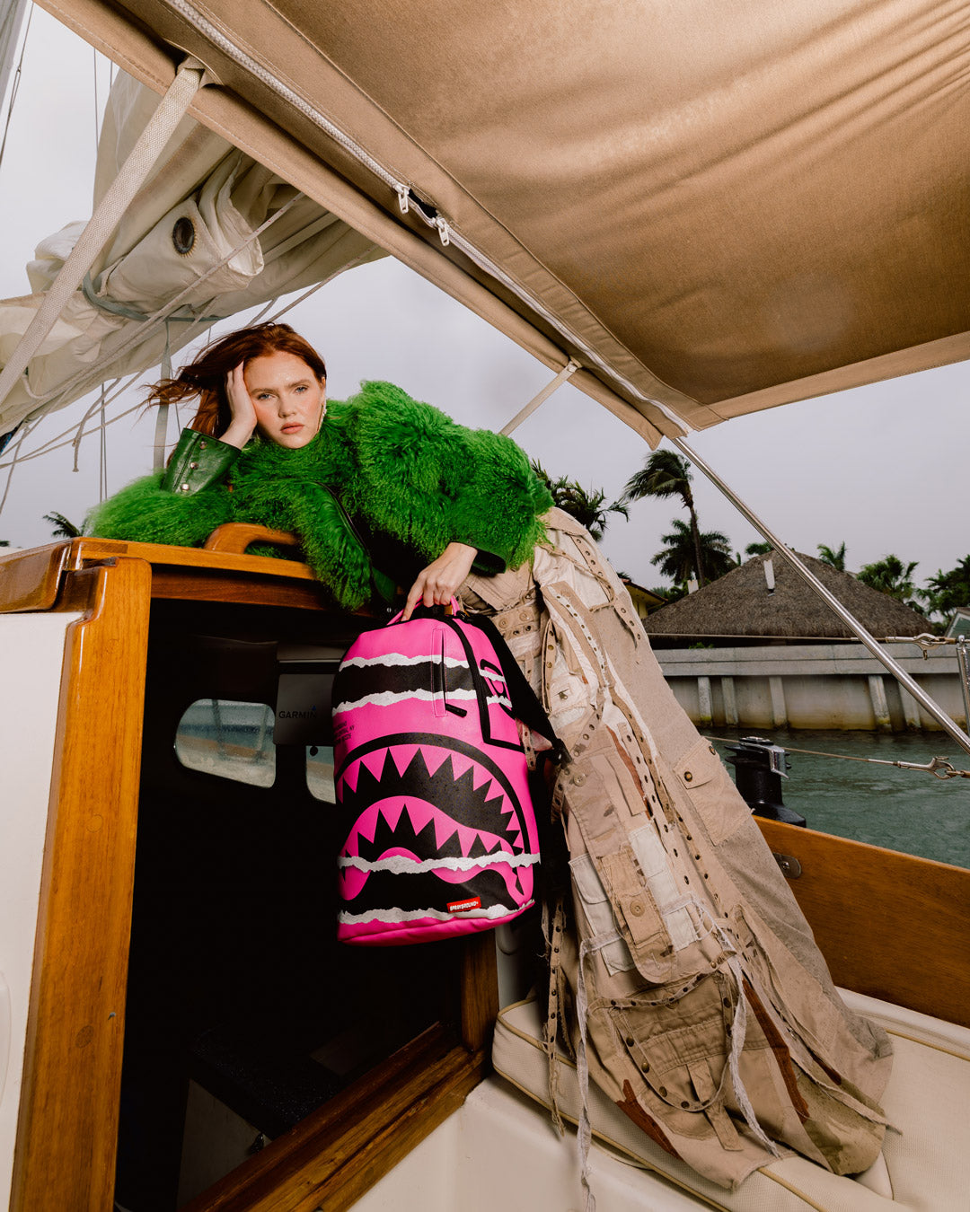 Limited Edition SHARK CENTRAL SPLIT VISION BACKPACK