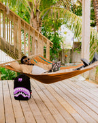 Limited Edition SHARK CENTRAL PASSPORT PURPLE BACKPACK