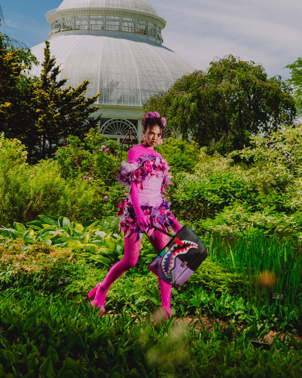 Limited Edition NEW YORK BOTANICAL GARDEN COLLAB - BOTANICAL CENTRAL TOTE