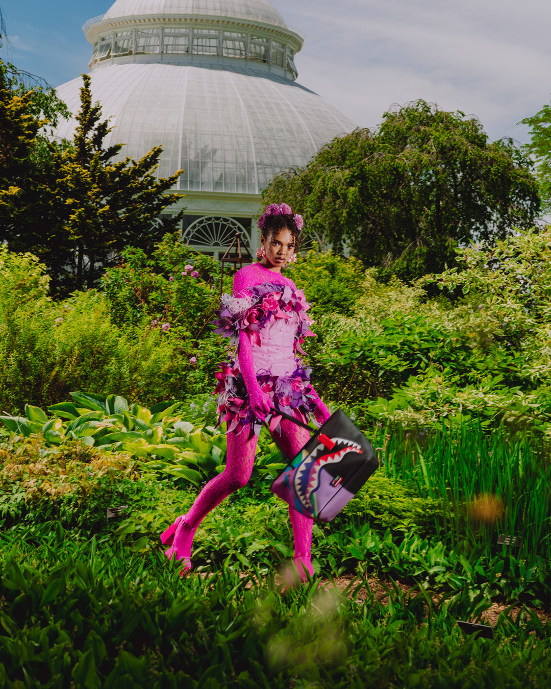 Limited Edition NEW YORK BOTANICAL GARDEN COLLAB - BOTANICAL CENTRAL TOTE