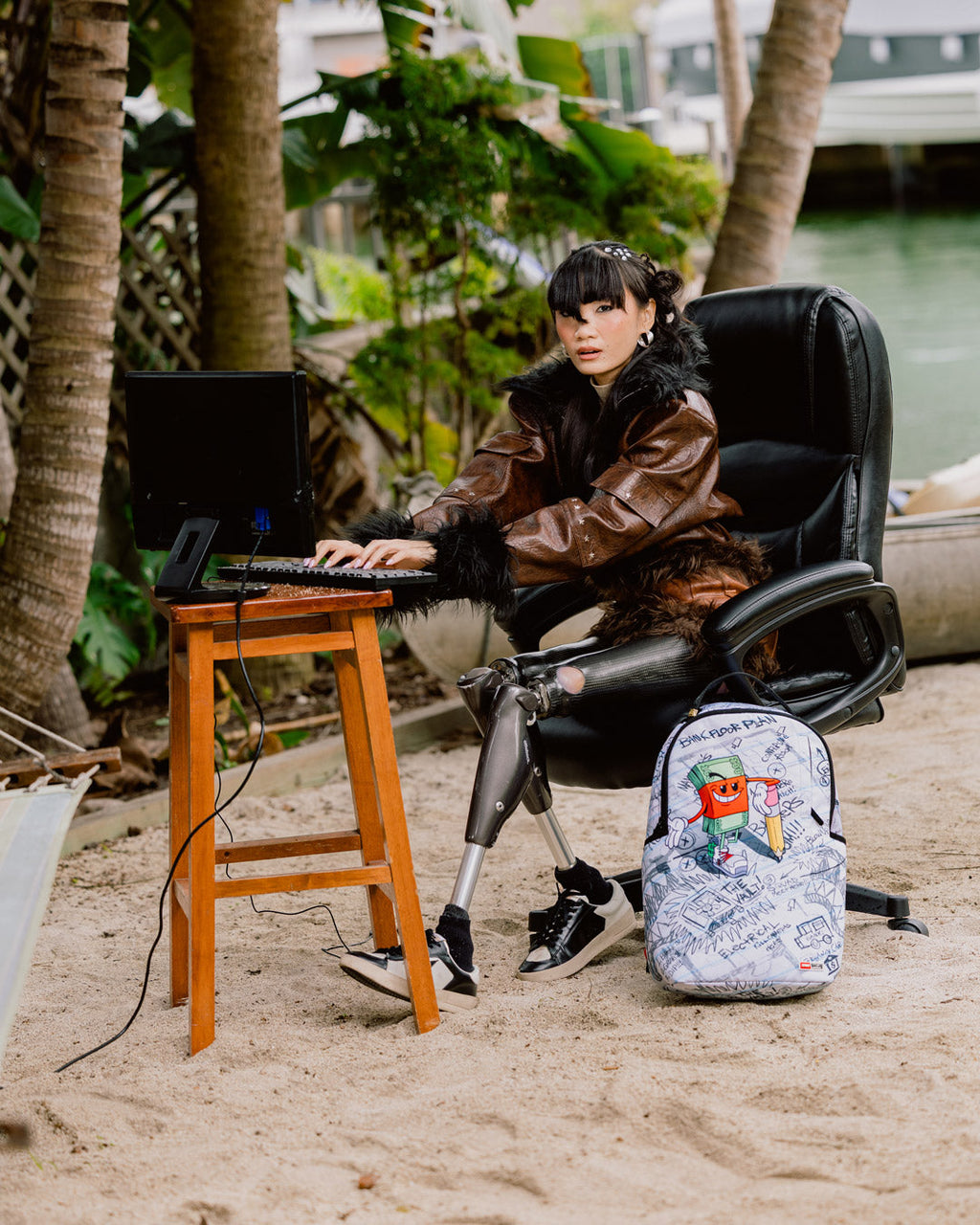 Limited Edition MONEY BOY SCHEMATICS BACKPACK