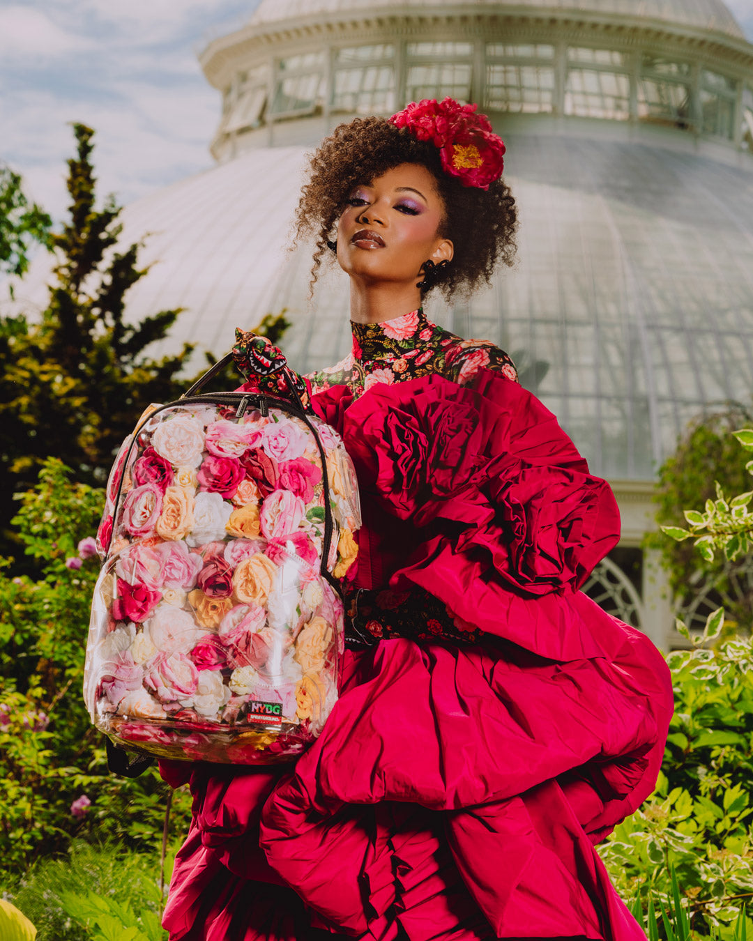Limited Edition NEW YORK BOTANICAL GARDEN COLLAB - GLASS GARDEN BACKPACK