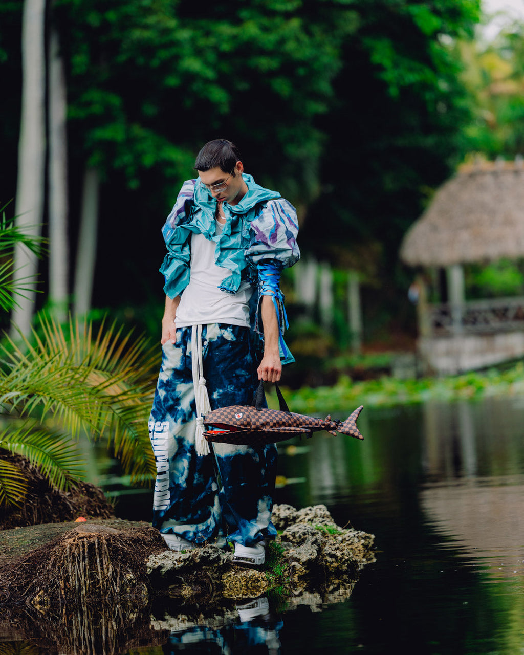 Limited Edition SHARKS IN PARIS GRIN & GRIND SHARK DUFFLE