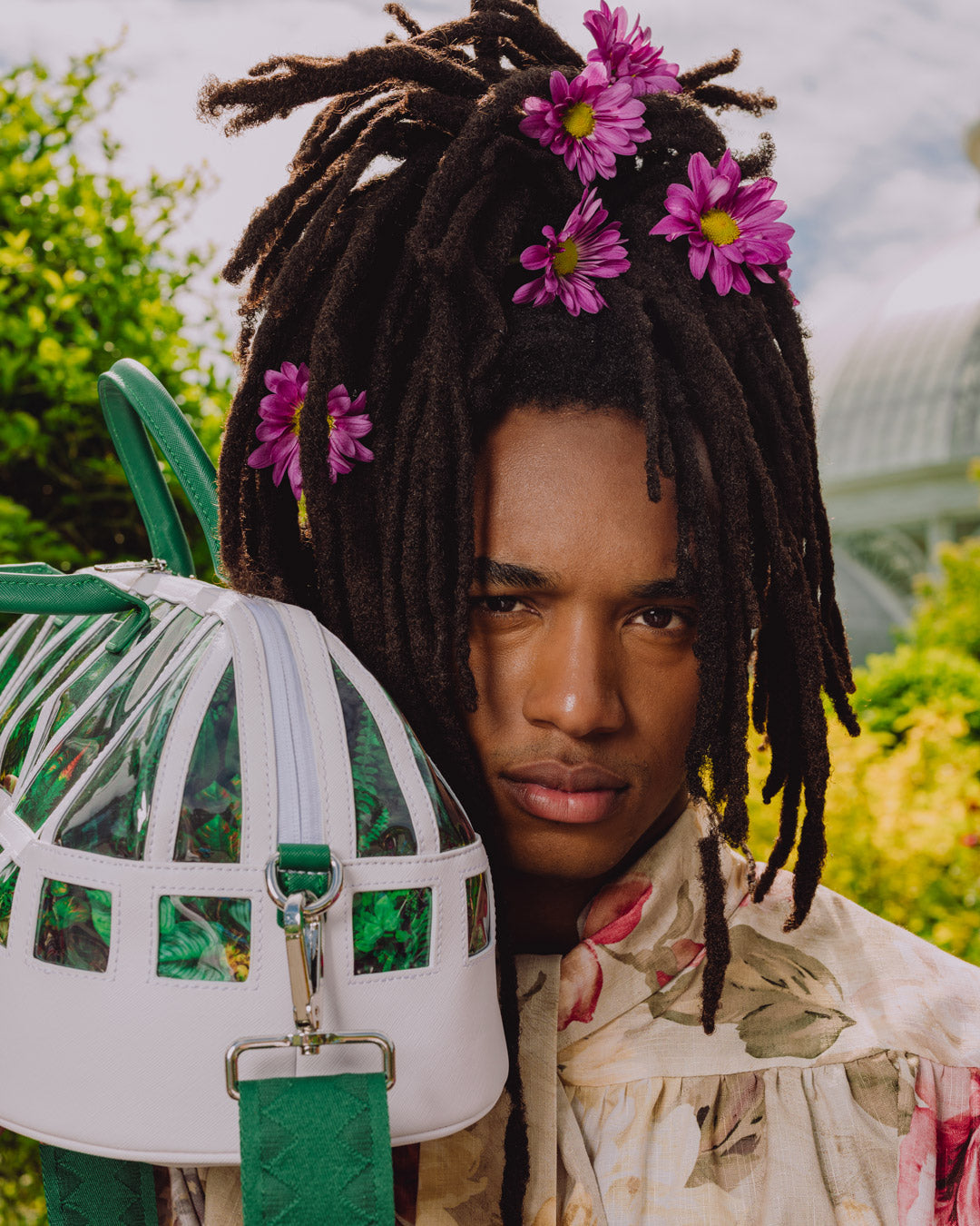 Limited Edition NEW YORK BOTANICAL GARDEN COLLAB - GLASS HOUSE DUFFLE