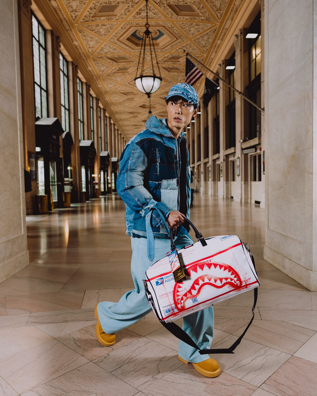 Limited Edition USPS SHIPPING BOX DUFFLE
