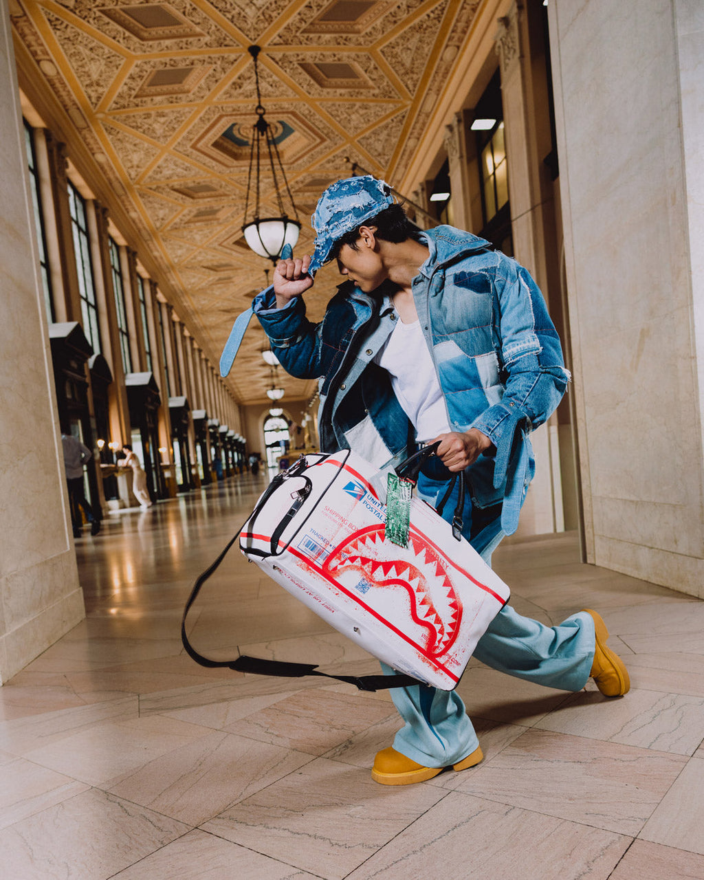 Limited Edition USPS SHIPPING BOX DUFFLE