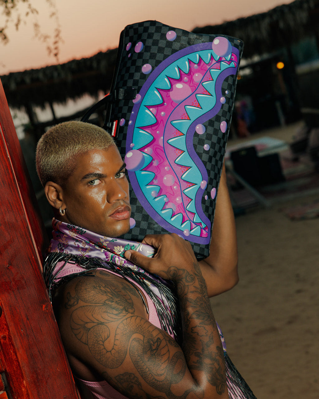 Limited Edition PURPLE SLIME SHARK DUFFLE
