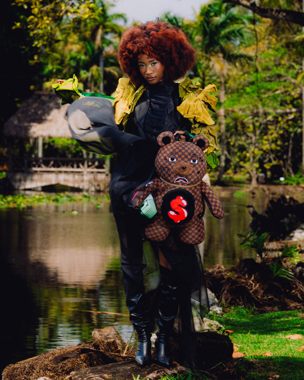Limited Edition SHARKS IN PARIS GRIN & GRIND MONEYBEAR BACKPACK