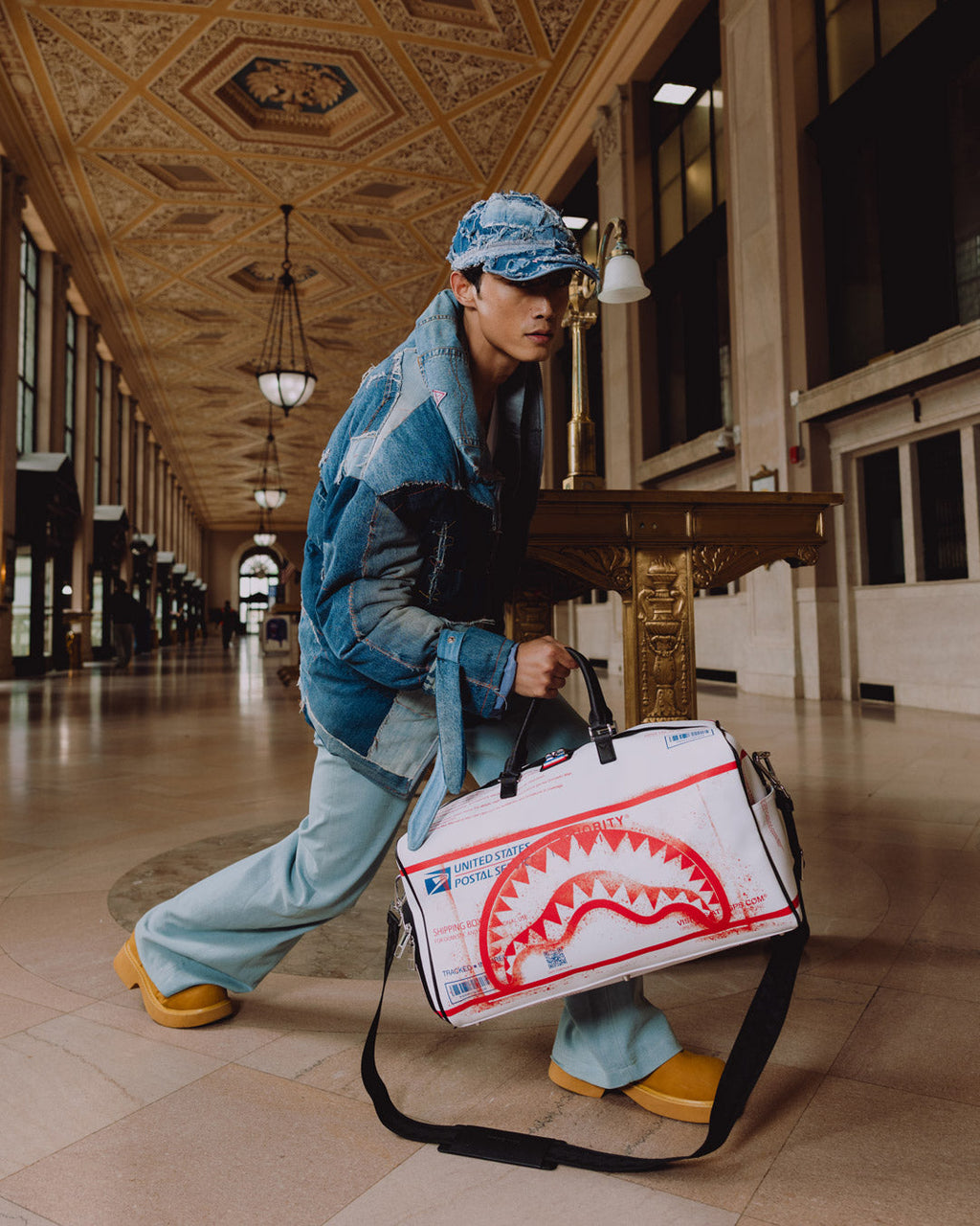 Limited Edition USPS SHIPPING BOX DUFFLE