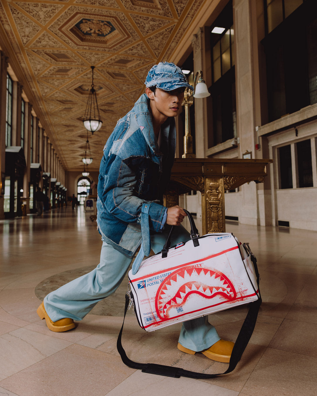 Limited Edition USPS SHIPPING BOX DUFFLE