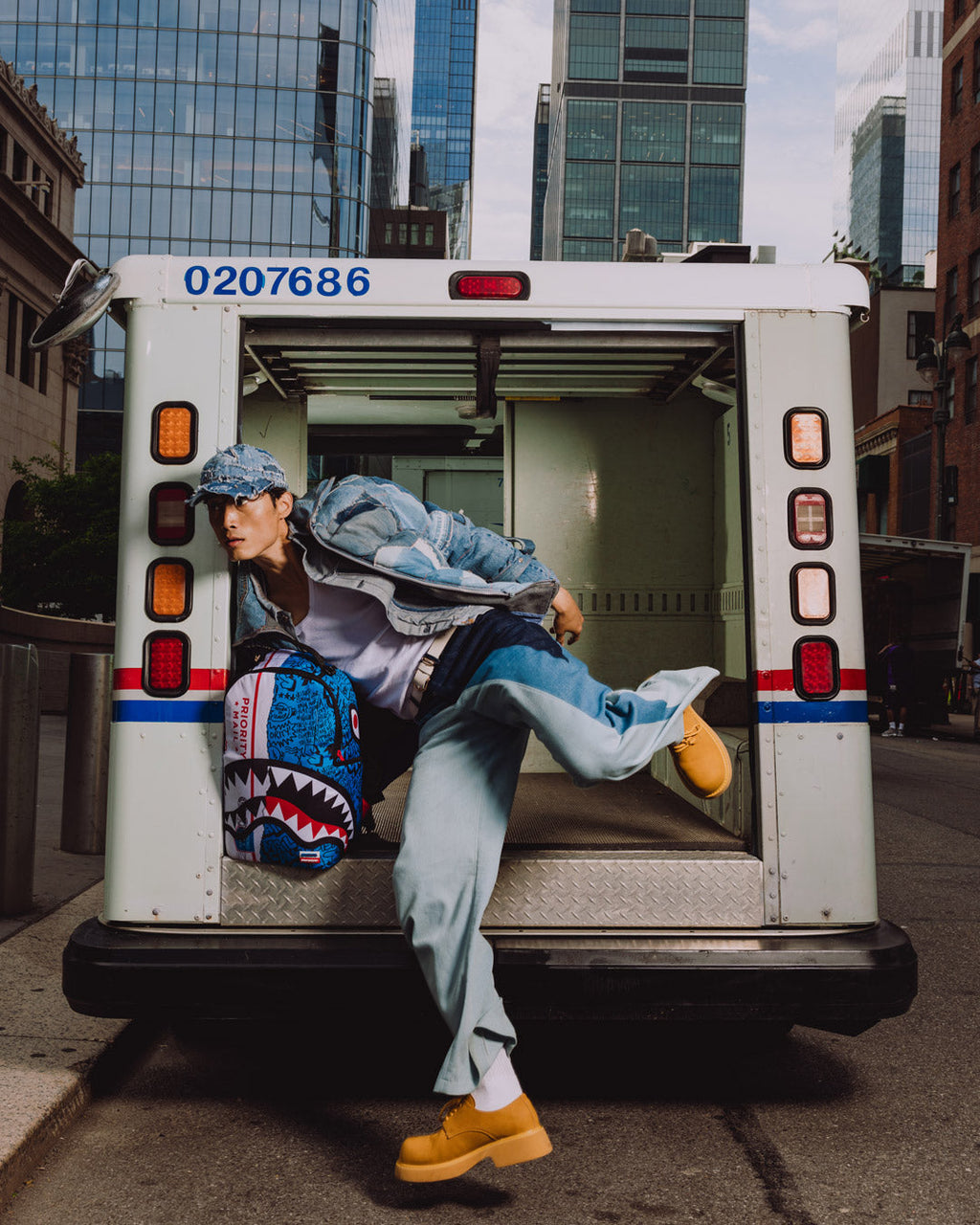 Limited Edition USPS PRIORITY PACKAGE BACKPACK