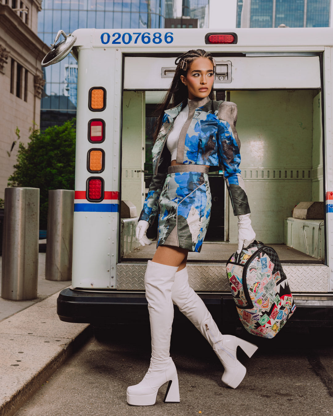 Limited Edition USPS HALF STAMPS BACKPACK