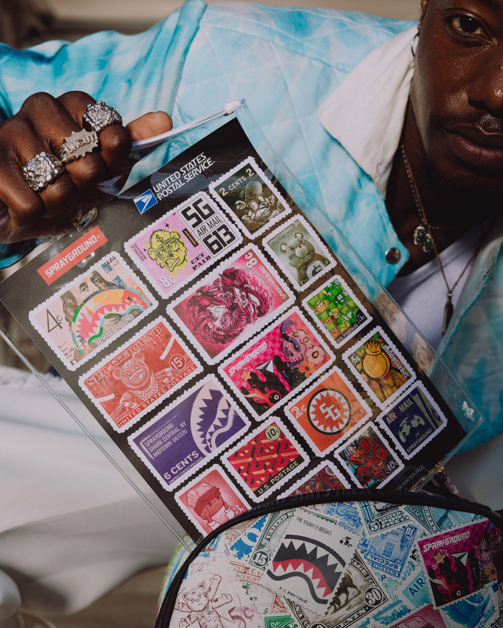 Limited Edition USPS STAMP STAMPEDE BACKPACK