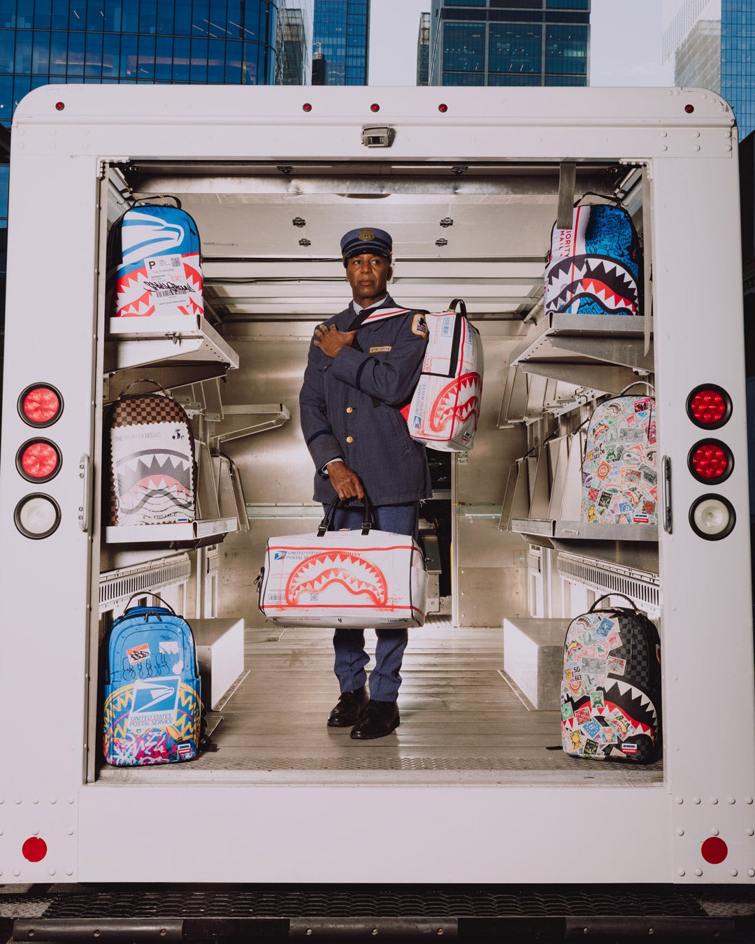 Limited Edition USPS SHIPPING BOX DUFFLE