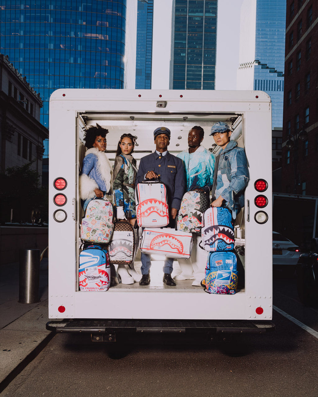 Limited Edition USPS PRIORITY PACKAGE BACKPACK