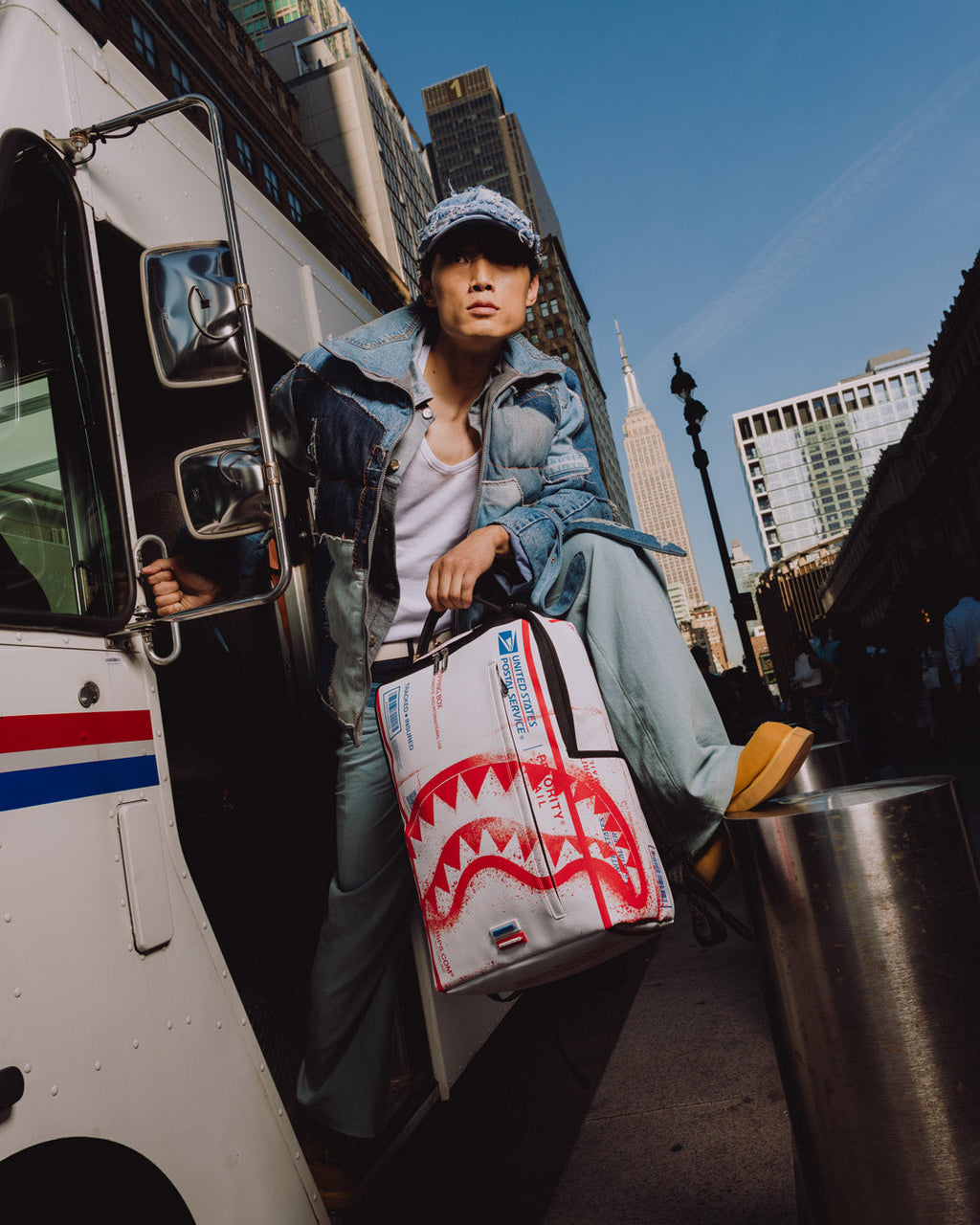 Limited Edition USPS SHIPPING BOX BACKPACK