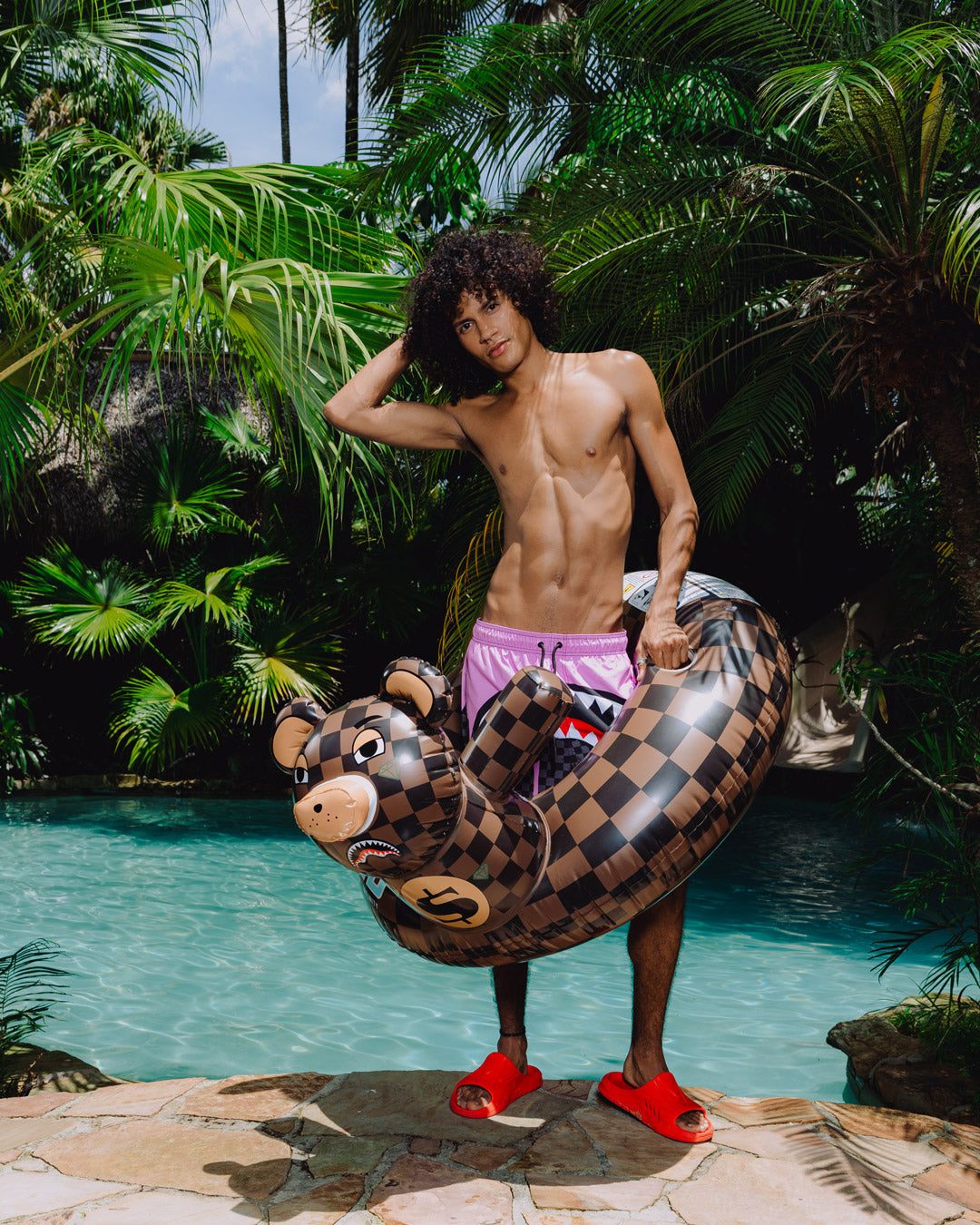 Limited Edition MONEYBEAR - POOL PARTY FLOATY