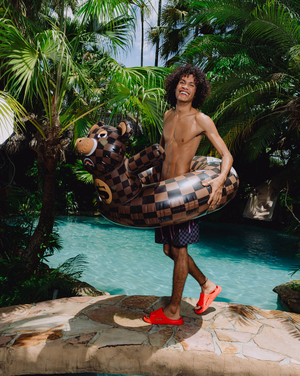 Limited Edition MONEYBEAR - POOL PARTY FLOATY