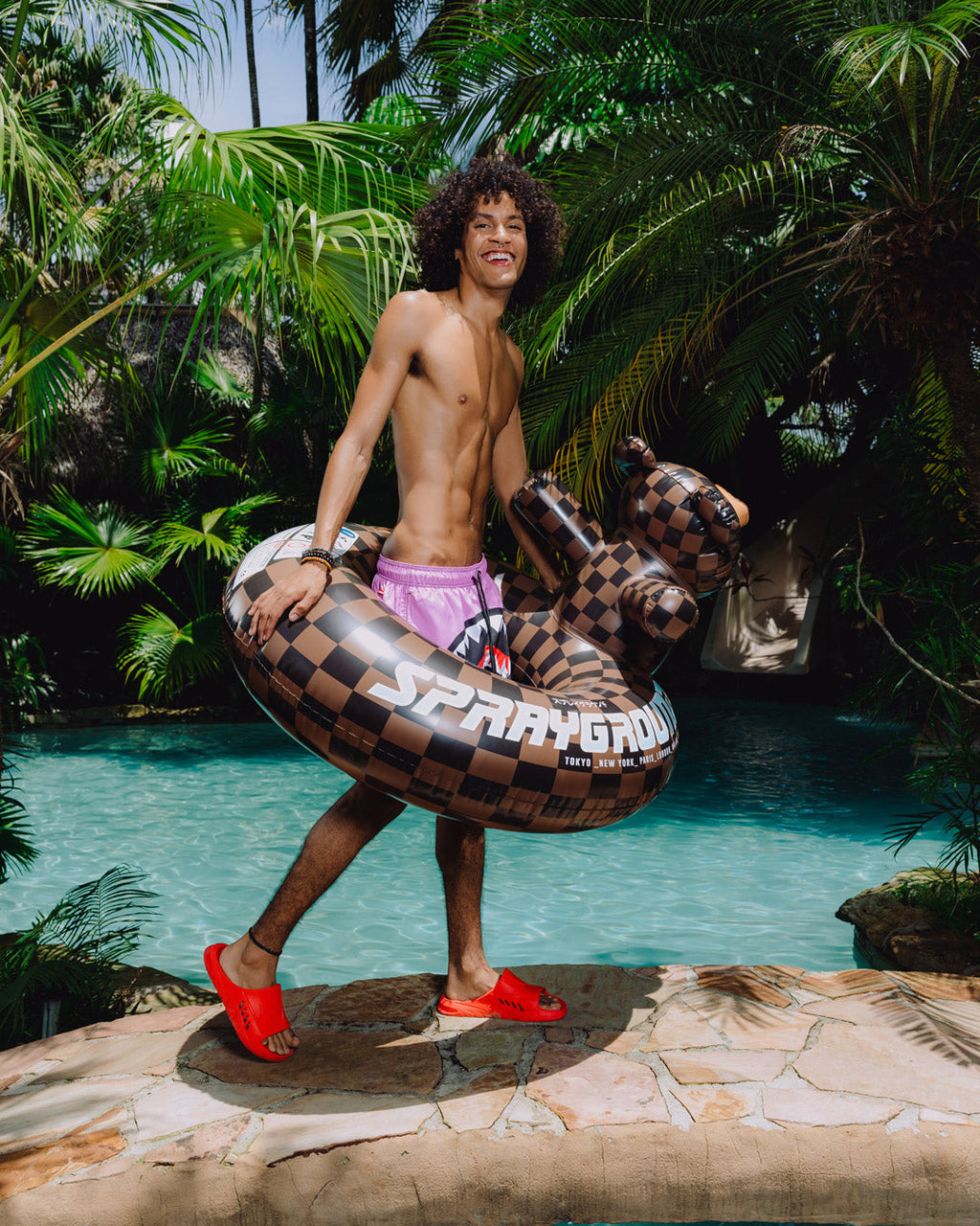 Limited Edition MONEYBEAR - POOL PARTY FLOATY