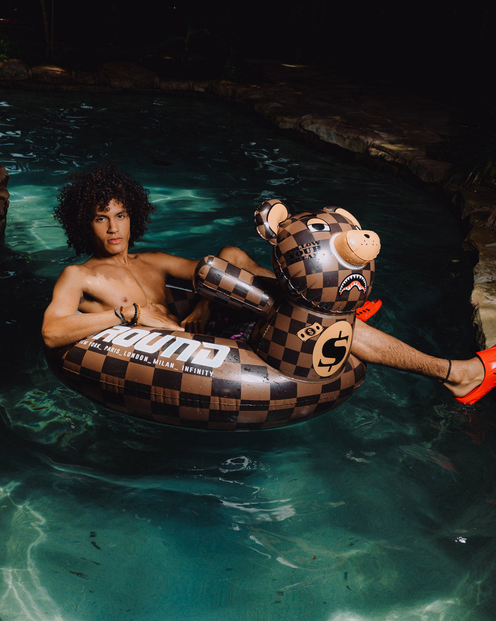 Limited Edition MONEYBEAR - POOL PARTY FLOATY