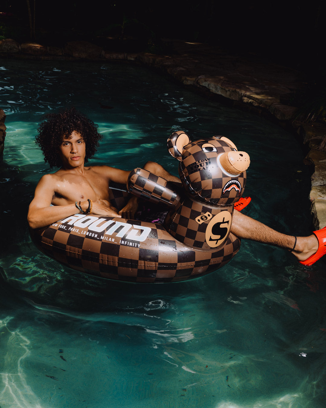 Limited Edition MONEYBEAR - POOL PARTY FLOATY